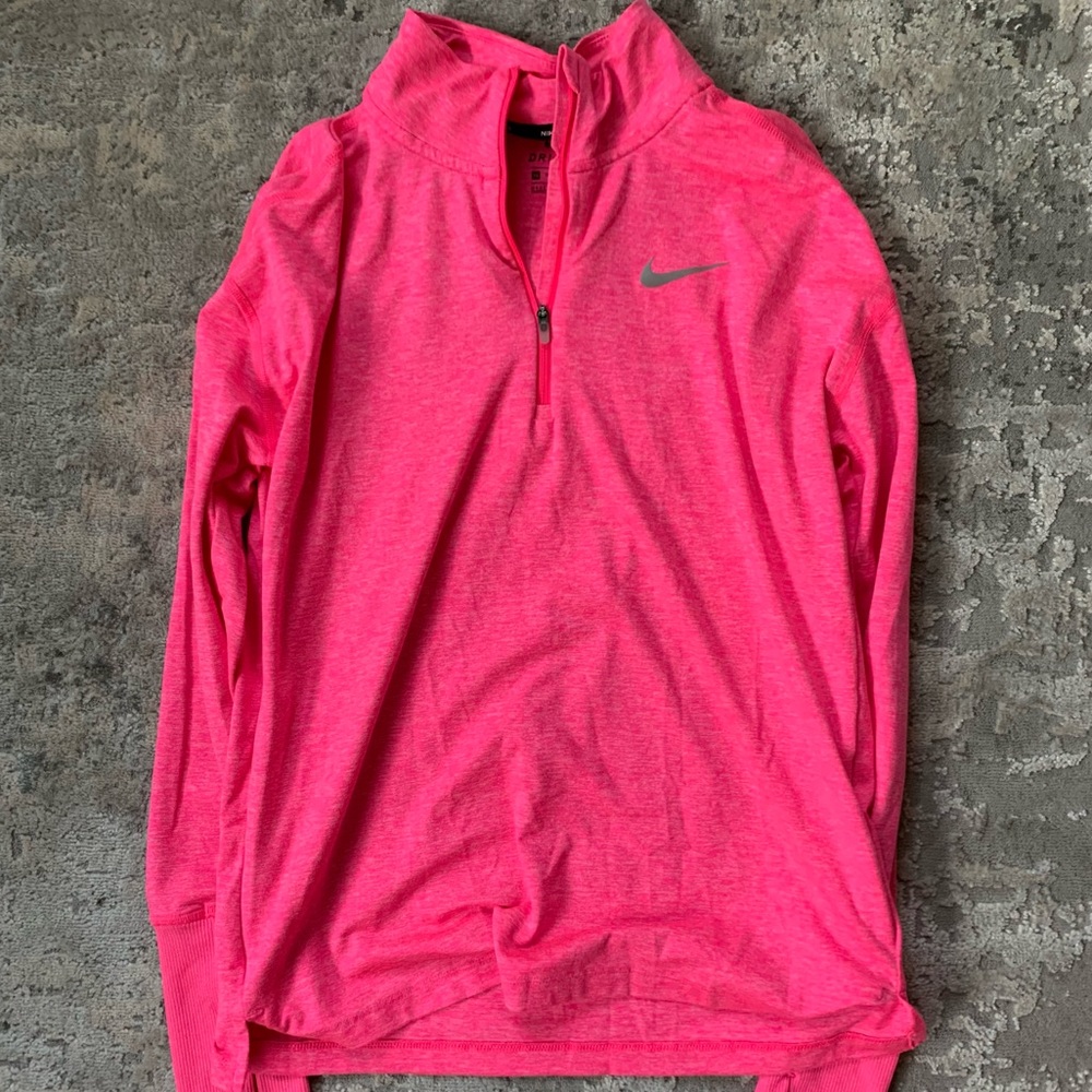 Nike dri-fit running zipup